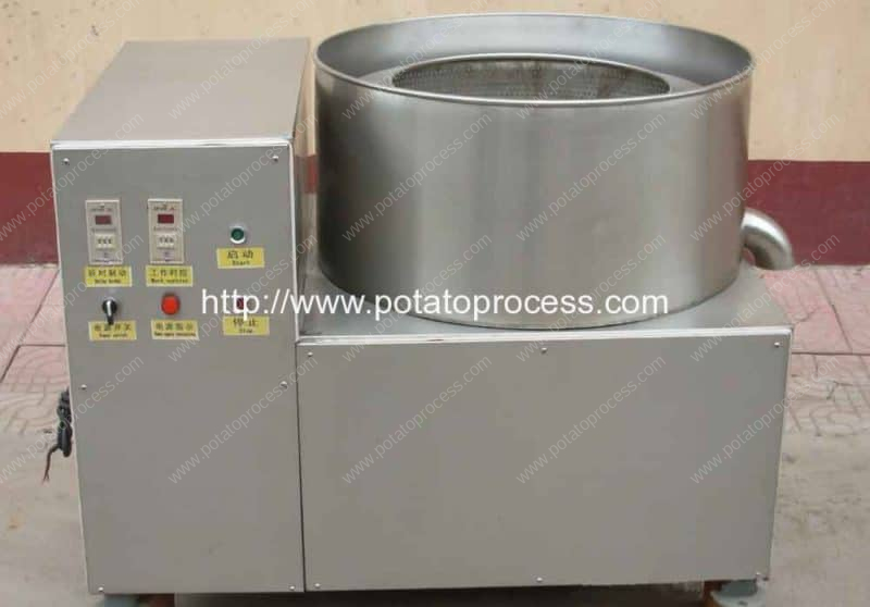 Potato-Chips-De-Oil-Machine