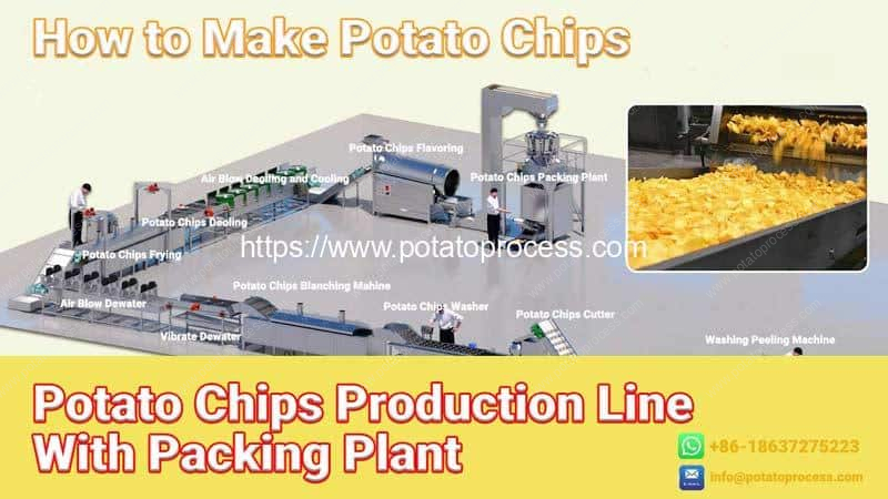 Potato-Chips-Production-Line-with-Packing-Plant-Manufacturer