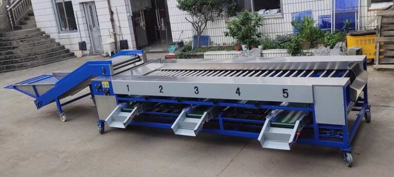 Potato Grader Machine with Double Side Outlet | Potato Processing ...