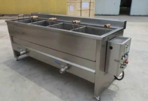 Semi-Automatic Potato Sticks Blanching Machine