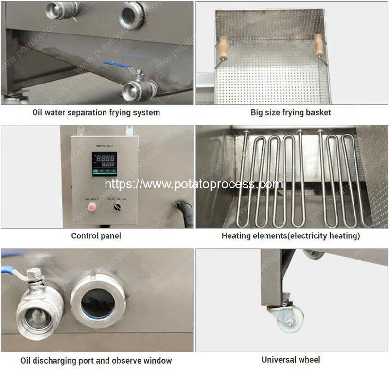 Structure-of-Container-Type-Deep-Frying-Machine