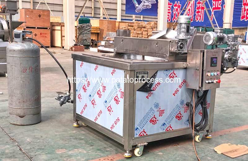 Bowl-Type-Fryer-Machine-with-Auto-Discharge-Function