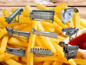 300kgh Full Automatic French Fries Production Line