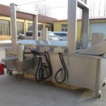 Natural Gas Heating Potato Chips Frying Machine