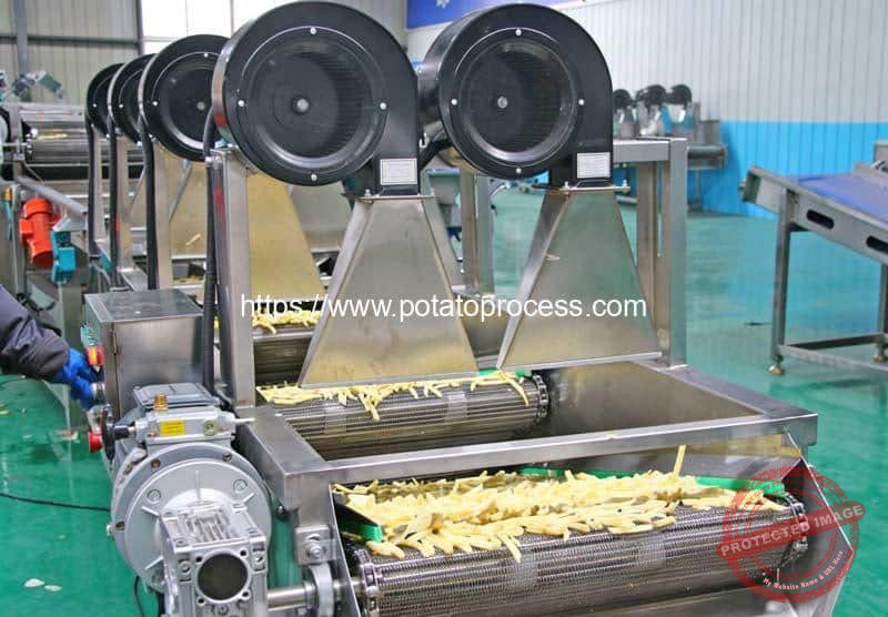 Automatic-French-Fries-Air-Blow-Water-Oil-Removing-Machine-for-Sale