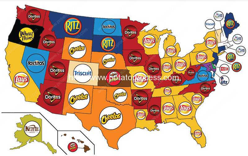 USA Huge Potato Chips Consumption Potential
