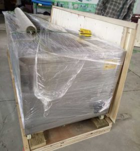 1500KGH Potato Washing Peeling Machine for Ukraine Customer