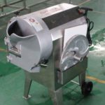Máquina de corte de batata multi-funcional para forma de cubo, vara e batatas fritas