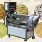 Máquina de corte vegetal de batata multi-funcional