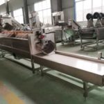 Large Capacity 2000kgh Potato Washing Peeling Machine