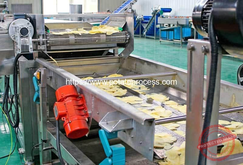 Automatic-Potato-Chips-Vibrating-Shaking-Water-Oil-Removing-Screen