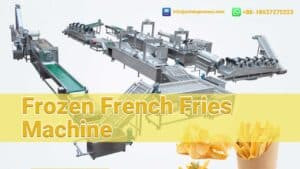 300kgh Full Automatic French Fries Production Line 300kgh Full Automatic French Fries Production Line