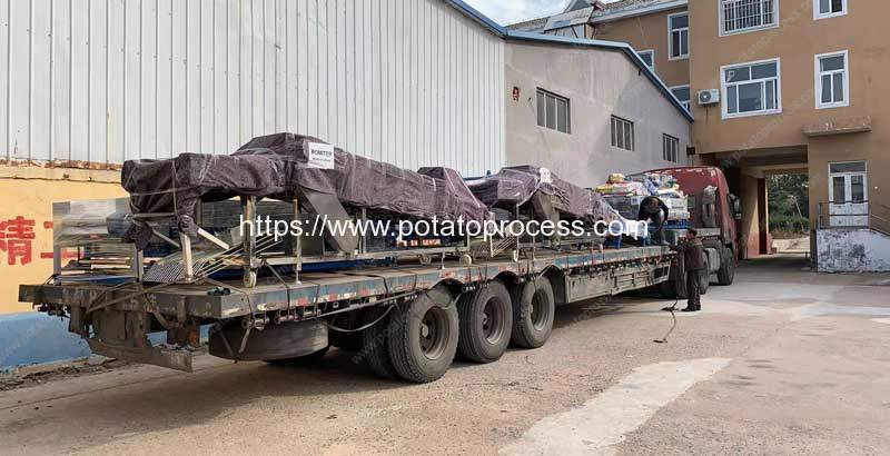 Automatic-Potato-Dry-Cleaning-and-Size-Sorting-Plant-Delivery-to-Mongolia