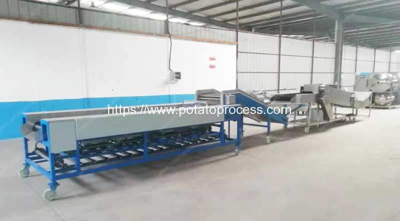 Automatic-Potato-Dry-Cleaning-and-Size-Sorting-Plant-to-Mongolia-Customer