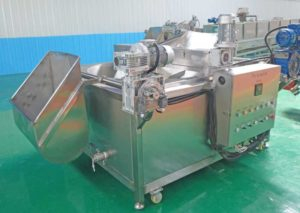 Automatic-Material-Feeding-Frying-Machine