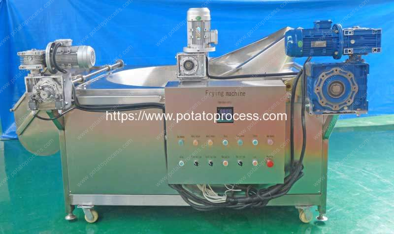 Automatic-Material-Feeding-Frying-Machine-with-Auto-Discharge-Function