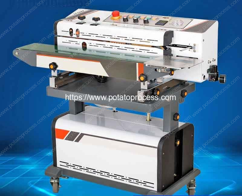Potato-Chips-Sealing-Packing-Machine-with-Nitrogen-Injection-Function
