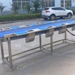 Automatic Potato Inspection Conveyor with Cutting Board