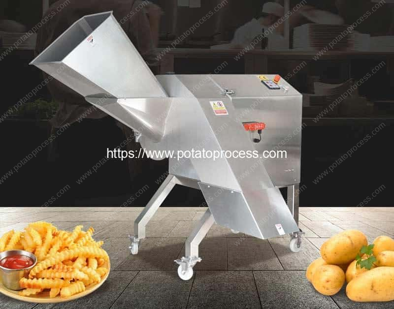 Four-Side-Wave-Potato-Stick-Cutting-Machine