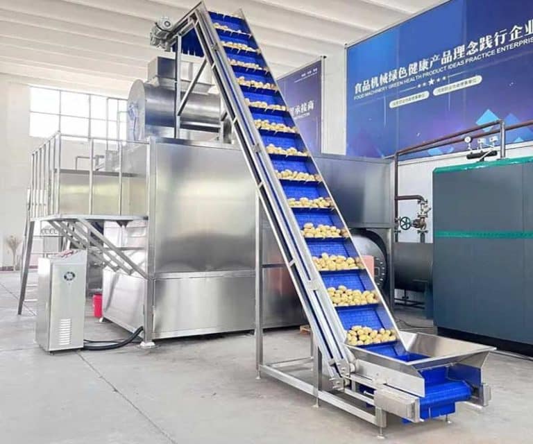 Automatic Potato Steam Peeling Machine | Potato Processing Machine ...