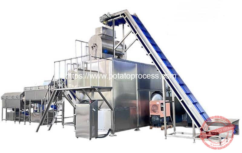 Automatic-Potato-Steam-Peeling-Machine