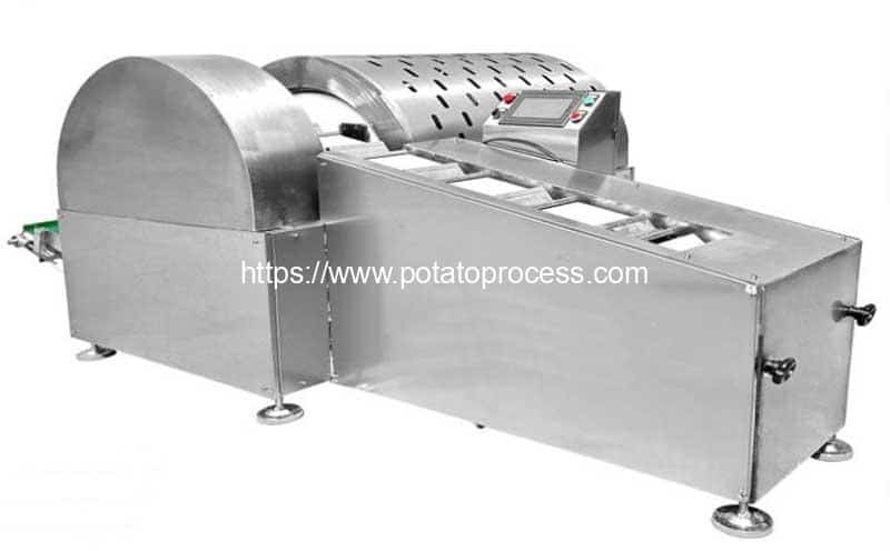 Automatic-Fixed-Direction-Feeding-Potato-Wedge-Cutting-Machine