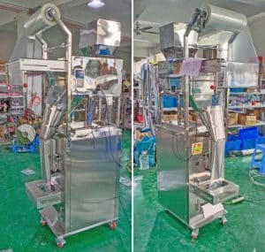Automatic Potato Chips and French Fries Scaling and Bag Packing Machine Automatic Potato Chips and French Fries Scaling and Bag Packing Machine
