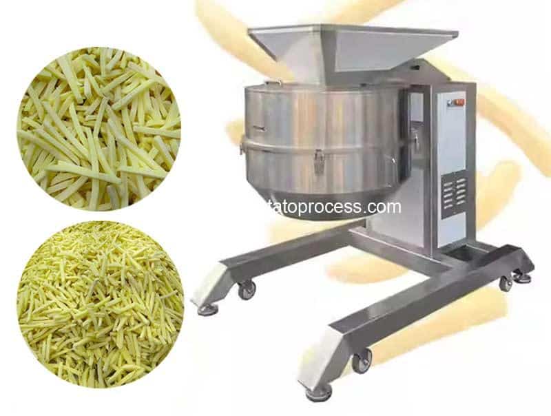 High Speed Rotary Drum Potato Stick Chip Cutting Machine High Speed Rotary Drum Potato Stick Chip Cutting Machine
