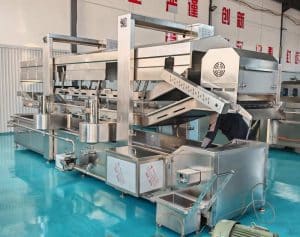 Electric Heating Frozen French Fries Frying Machine