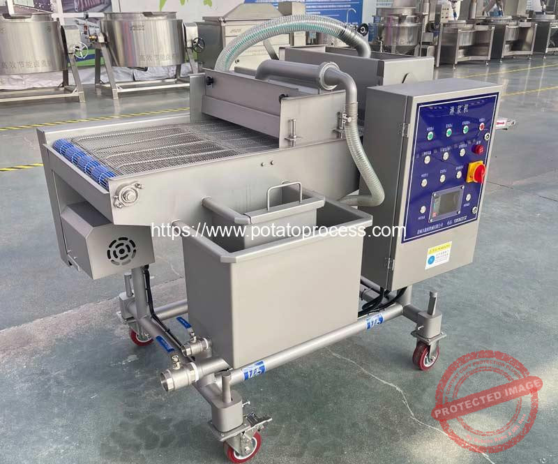 Automatic-Potato-Frozen-French-Fries-Stick-Battering-Machine-for-Locking-French-Fries-Moisture