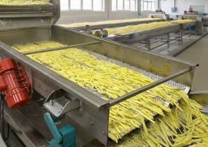 Automatic Frying French Fries Vibrate Oil Removing Machine
