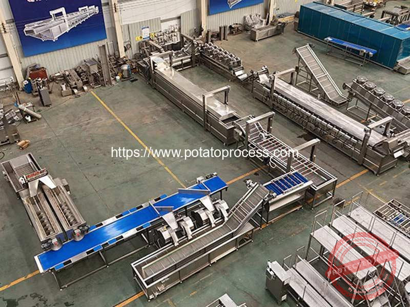 High-Quality-2000kg-Per-Hour-Potato-Frozen-Frech-Fries-Production-Line