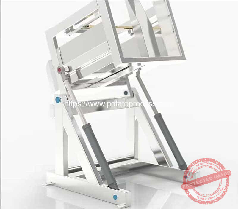 Automatic-Box-Pallet-Bin-Tipper-Machine-Working