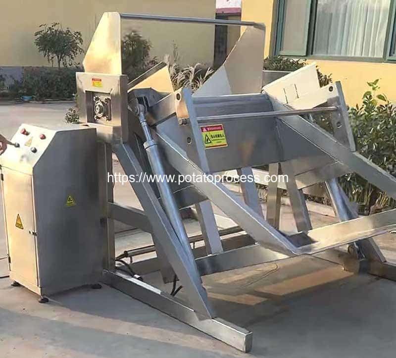 Tipper Store Machine Automatic Box Pallet Tipper | Potato Processing Machine Manufacturer ...