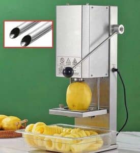 Automatic Potato Curly Fries Cutting Machine