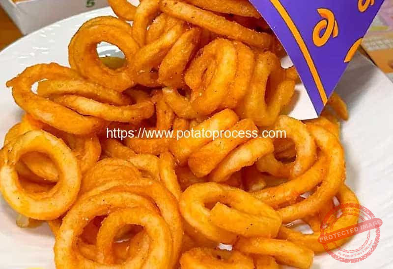 Automatic-Frozen-Potato-Curly-Fries-Production-Line-Product